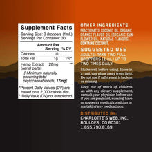 Load image into Gallery viewer, Charlotte&#39;s Web 17 mg Hemp Extract CBD Oil