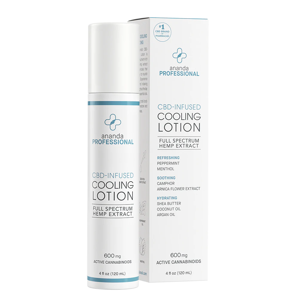 Ananda Professional CBD-Infused Cooling Lotion 600mg