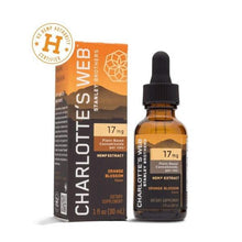 Load image into Gallery viewer, Charlotte&#39;s Web 17 mg Hemp Extract CBD Oil