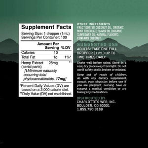 Charlotte's Web 17 mg Hemp Extract CBD Oil