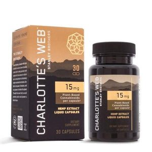 Charlotte's Web Hemp Extract Liquid Capsules 15 mg