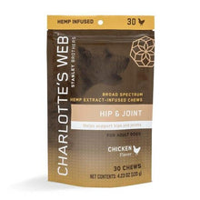 Load image into Gallery viewer, Charlotte&#39;s Web Hip &amp; Joint Chews for Dogs