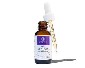 Naternal REST CBD + CBN Oil with Vanilla & Lavender