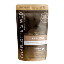 Load image into Gallery viewer, Charlotte&#39;s Web Hip &amp; Joint Chews for Dogs